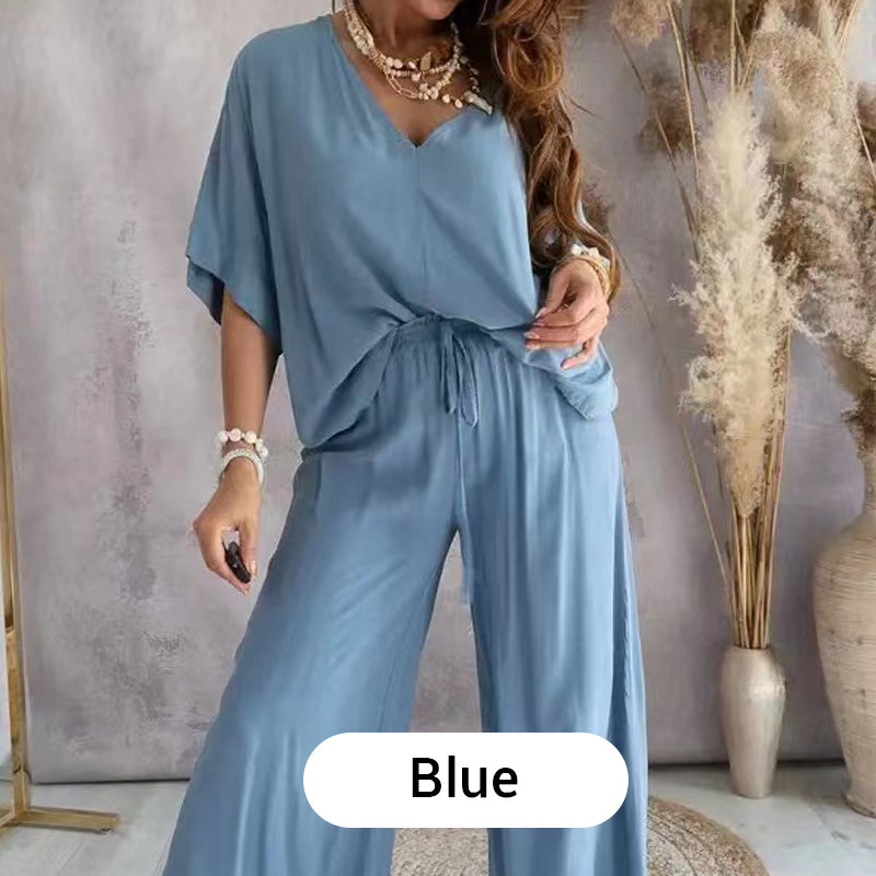 Women’s Casual Loose Solid Color Suit