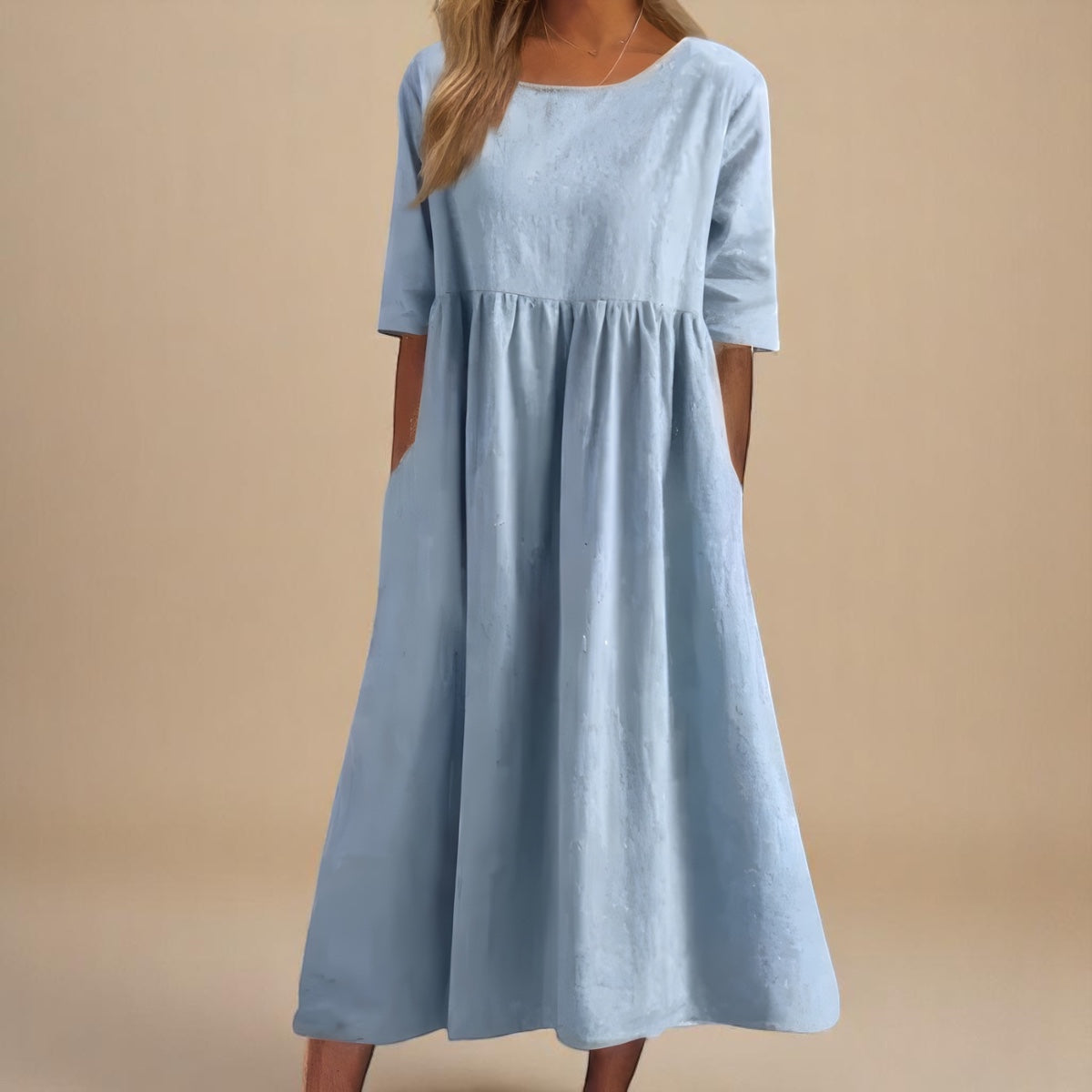 Sofia™ Flattering Cotton Dress
