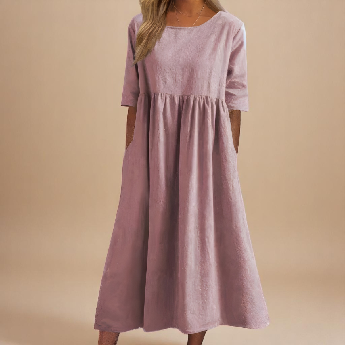 Sofia™ Flattering Cotton Dress