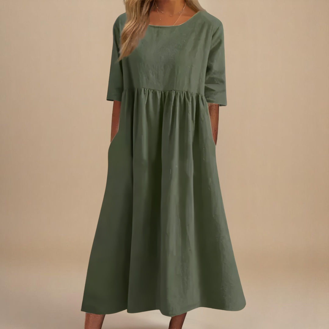 Sofia™ Flattering Cotton Dress