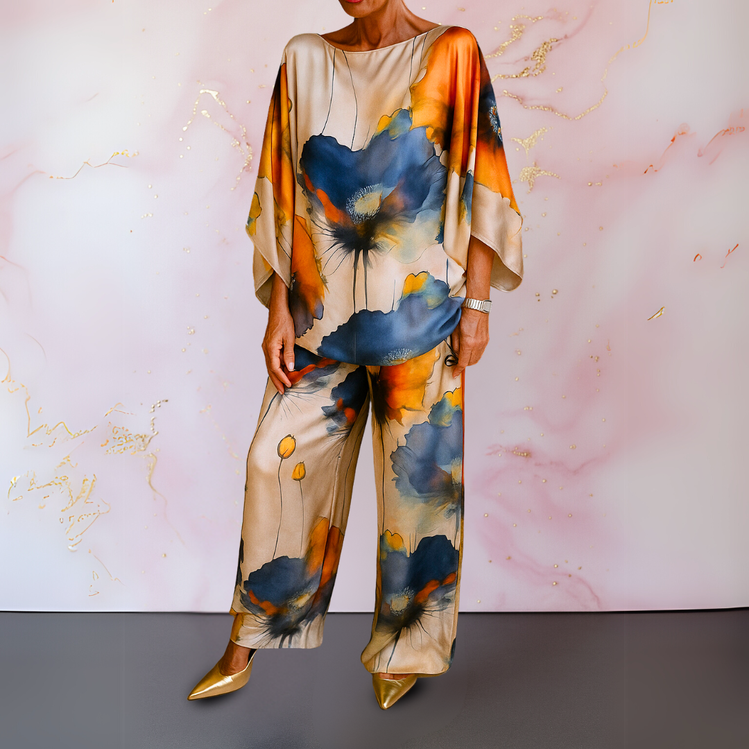 Lisa™ | Satin Two-Piece Women's Set