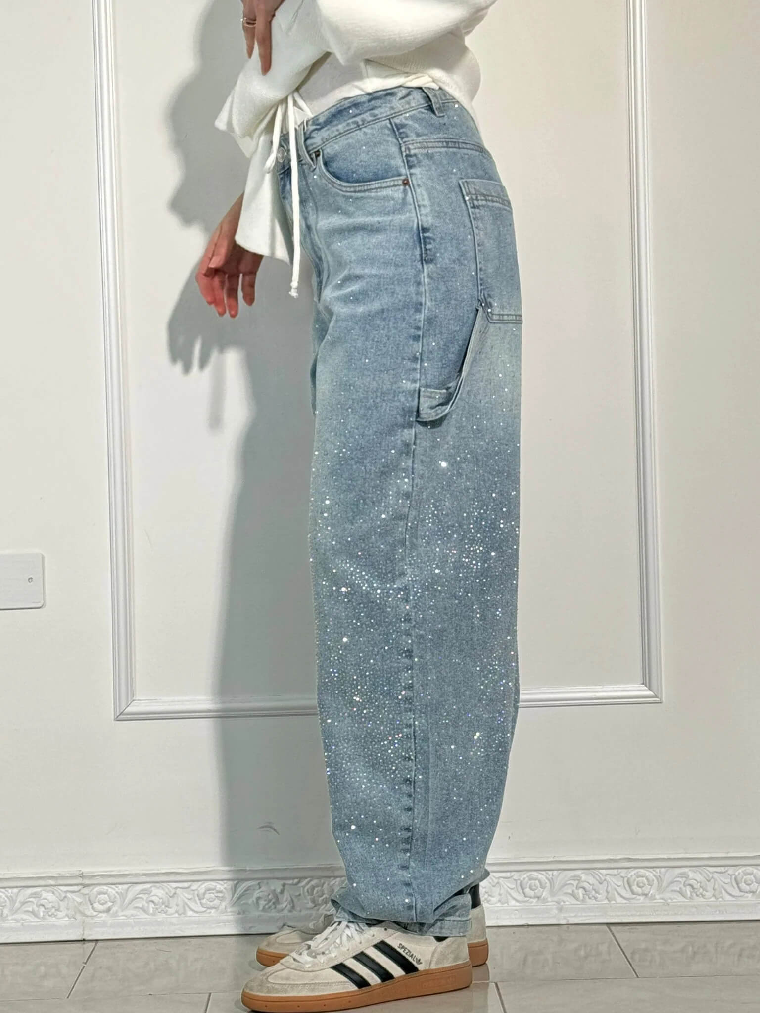 Balloon Timmerman™ Shiny Denim Jeans