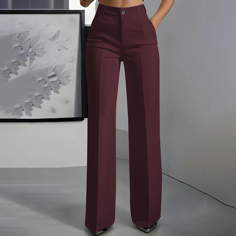 High-Waisted Women's Dress Pants