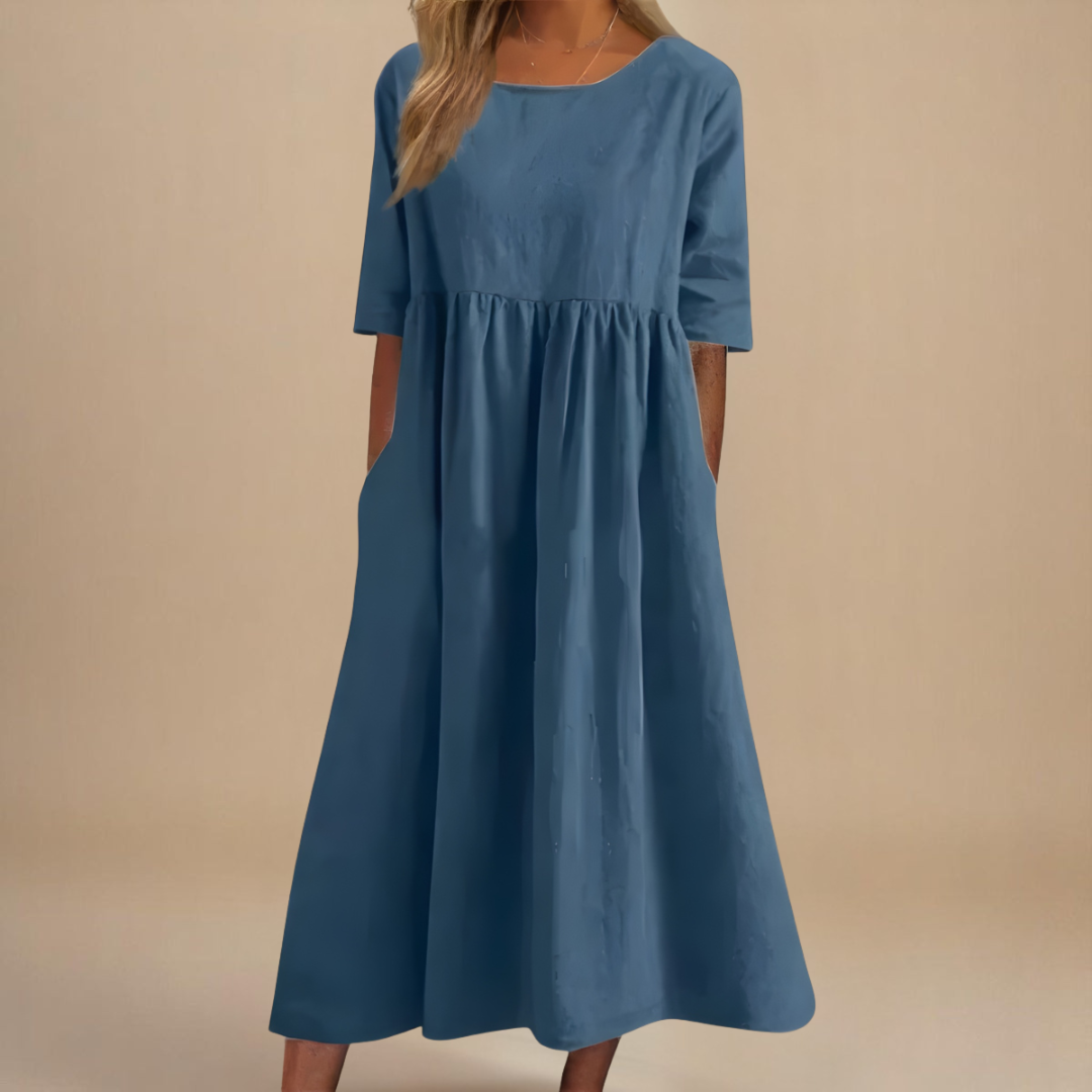 Sofia™ Flattering Cotton Dress