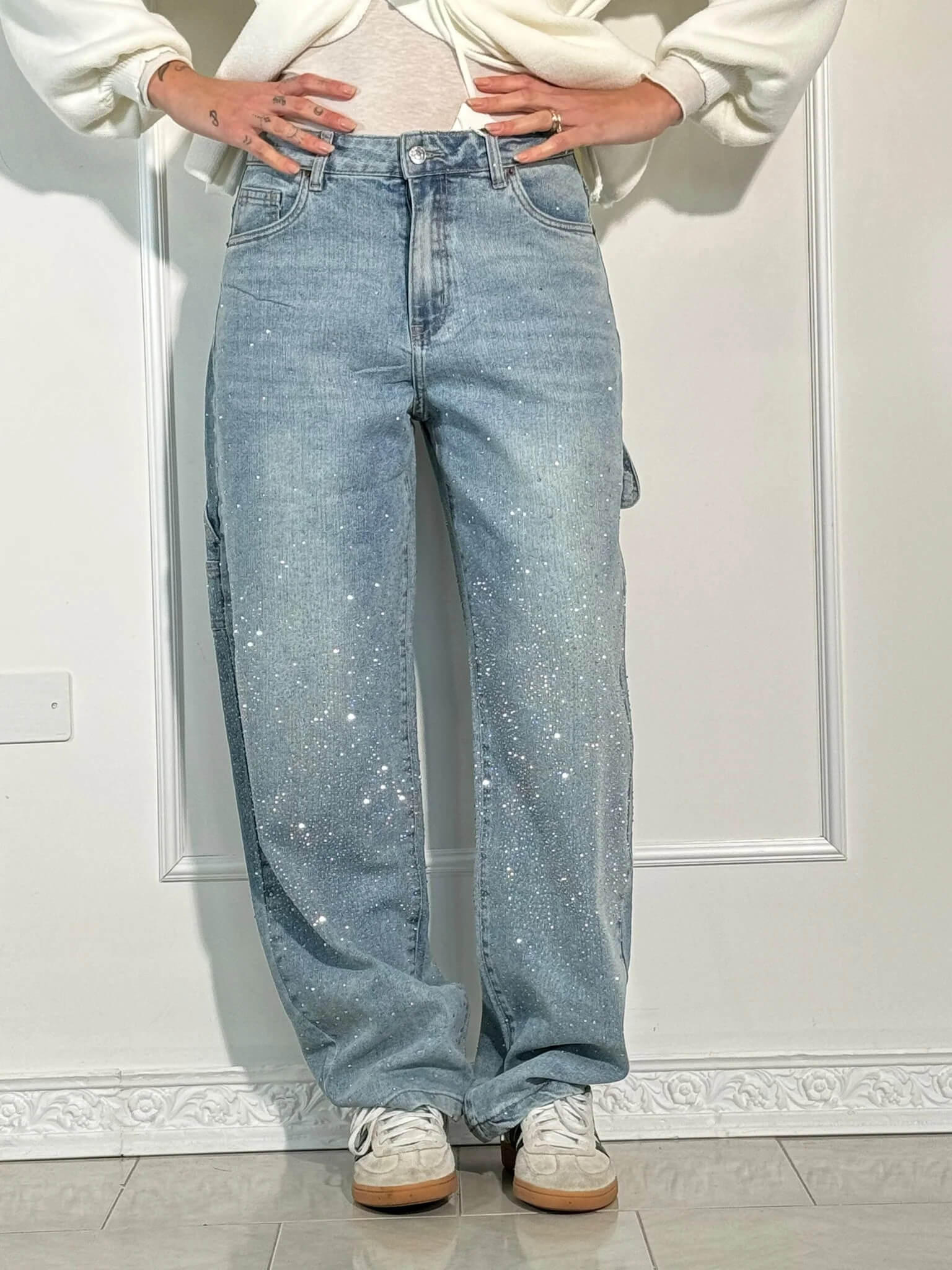 Balloon Timmerman™ Shiny Denim Jeans