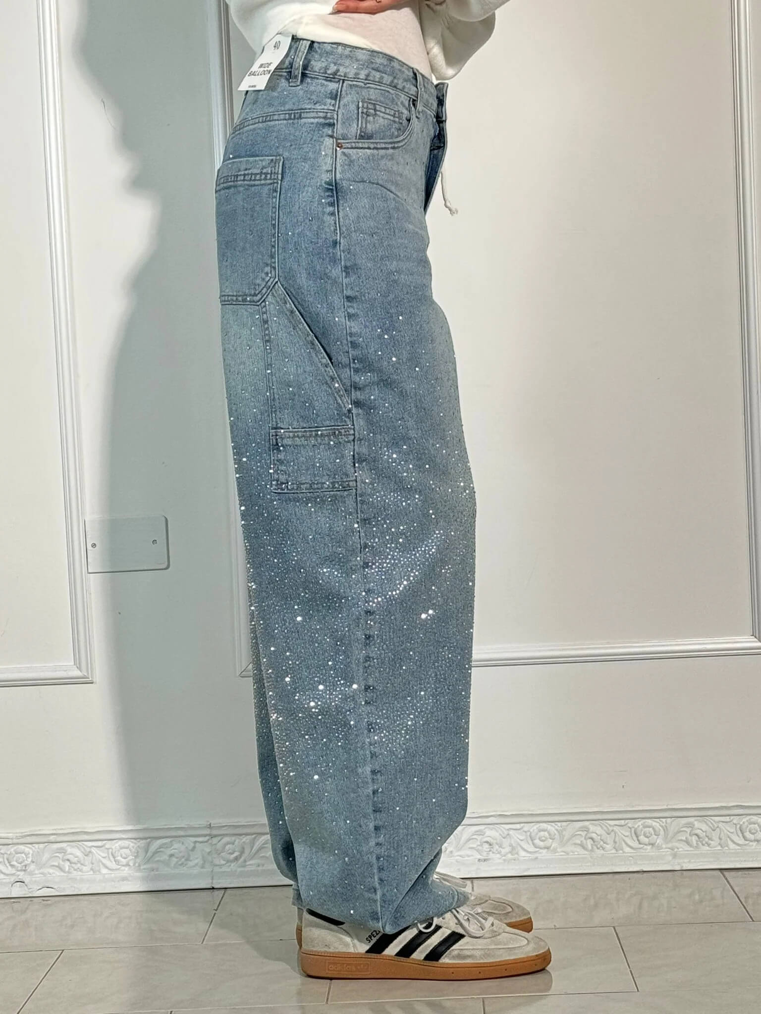 Balloon Timmerman™ Shiny Denim Jeans