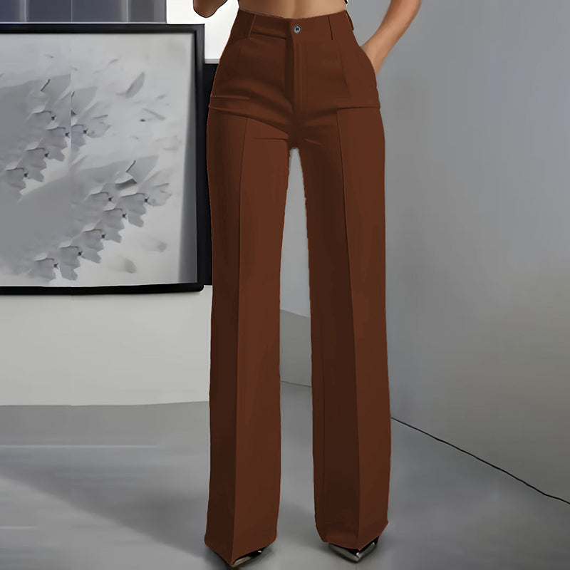 High-Waisted Women's Dress Pants